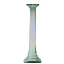 Carnival Glass Eapg Vase In Iridescent