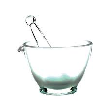 Borosil 7210042 Glass Mortar And Pestle