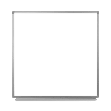 Luxor Wb4848w 48 X 48 In Wall Mounted Magnetic Whiteboard
