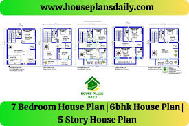 7 Bedroom Barndominium Floor Plans
