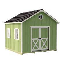 Best Barns North Dakota 12 Ft X 16 Ft Wood Storage Shed Kit With Floor Including 4x4 Runners