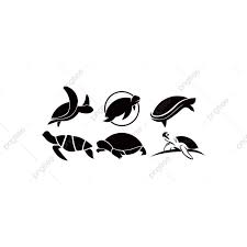 Animal Turtle Silhouette Png Images