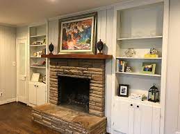 Help With This Fireplace And Bookshelves