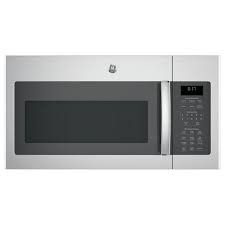 Ge 1 7 Cu Ft Over The Range Microwave