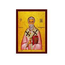 Saint Alexander Icon Handmade Greek