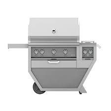 Hestan 36 Gas Grill With Rotisserie On