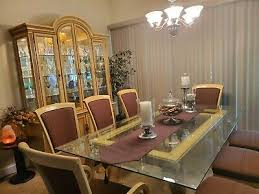 China Cabinet Glass Table Top