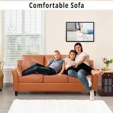 Square Arm 3 Seater Sofa