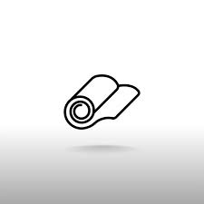 Roll Of Wallpaper Icon Stock Vector By