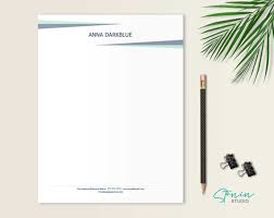 Personal Letterhead Letter Stationery