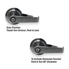 Premier Lock Heavy Duty Satin Chrome Grade 2 Entry Door Handle Lock Set With 21 Key Total 10 Pack Keyed Diffely W Master Key
