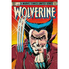 Marvel Wolverine Comic Cover Framed