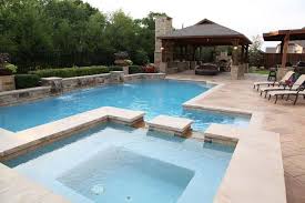 Outdoor Spa Pool Custom Pools