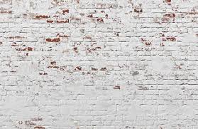 White Warehouse Brick Wallpaper Mural