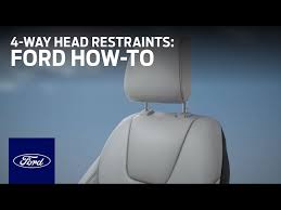 4 Way Adjustable Head Restraints Ford