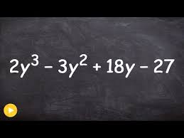 A Polynomial With Four Terms Grouping