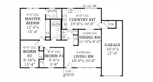 Modern House Plan With 3 Bedrooms And 2