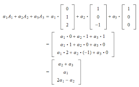 Linear Combinations