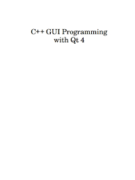 C Gui Programming With Qt 4
