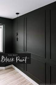 Black Walls Bedroom