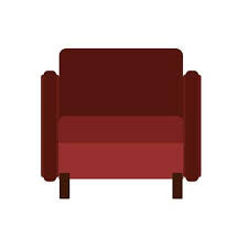 Living Room Sofa Icon Outline Style