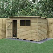 Forest 4life 10 X 6 Pent Wooden Shed