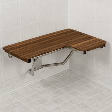Wall Mounted L Shaped Shower Bench