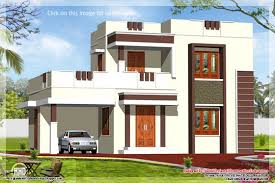 1400 Square Feet Flat Roof Home Design