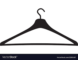 Clothes Hanger Icon Royalty Free Vector