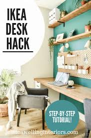 Simple Diy Ikea Desk Tutorial