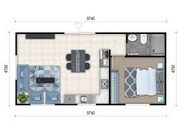 1 Bedroom Granny Flat Designs 5 Star