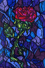 Stained Glass Rose By Shmelanna On