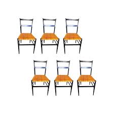 Set Of 6 Iconic Superleggera Chairs By