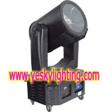moving head searchlight outdoor sky