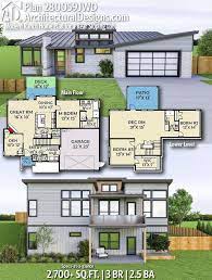 Plan 280059jwd Modern Ranch Home Plan