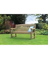 Zest Emily Wooden Garden Bench 3 Seater