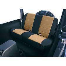 Neoprene Rear Seat Covers Noire 97 02