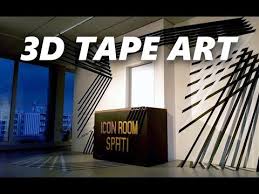 Tape Art Tutorial How We Made