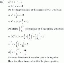 Following Quadratic Equations