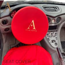 Car Seat Covers Set Of 2 In Red
