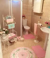 Pink Bathroom Decor Shabby Chic