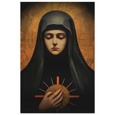 Saint Rafqa Beloved Maronite Nun Icon