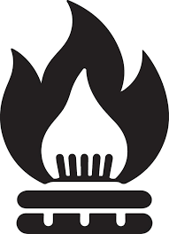 Gas Flame Icon Vector Art Icons And