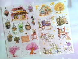 Buy 6 Sheet Dream House Sticker Country