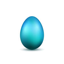Blue Egg Vector Images Over 31 000