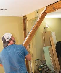 removing an interior load bearing wall