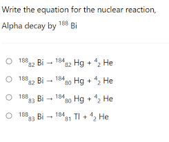 Write The Equation For The Nuclear