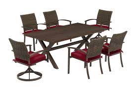 Roth Atworth 7 Piece Brown Wicker Patio
