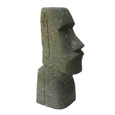 Moai Head Easter Island Stone Statue