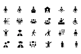 100 000 Population Icon Vector Images